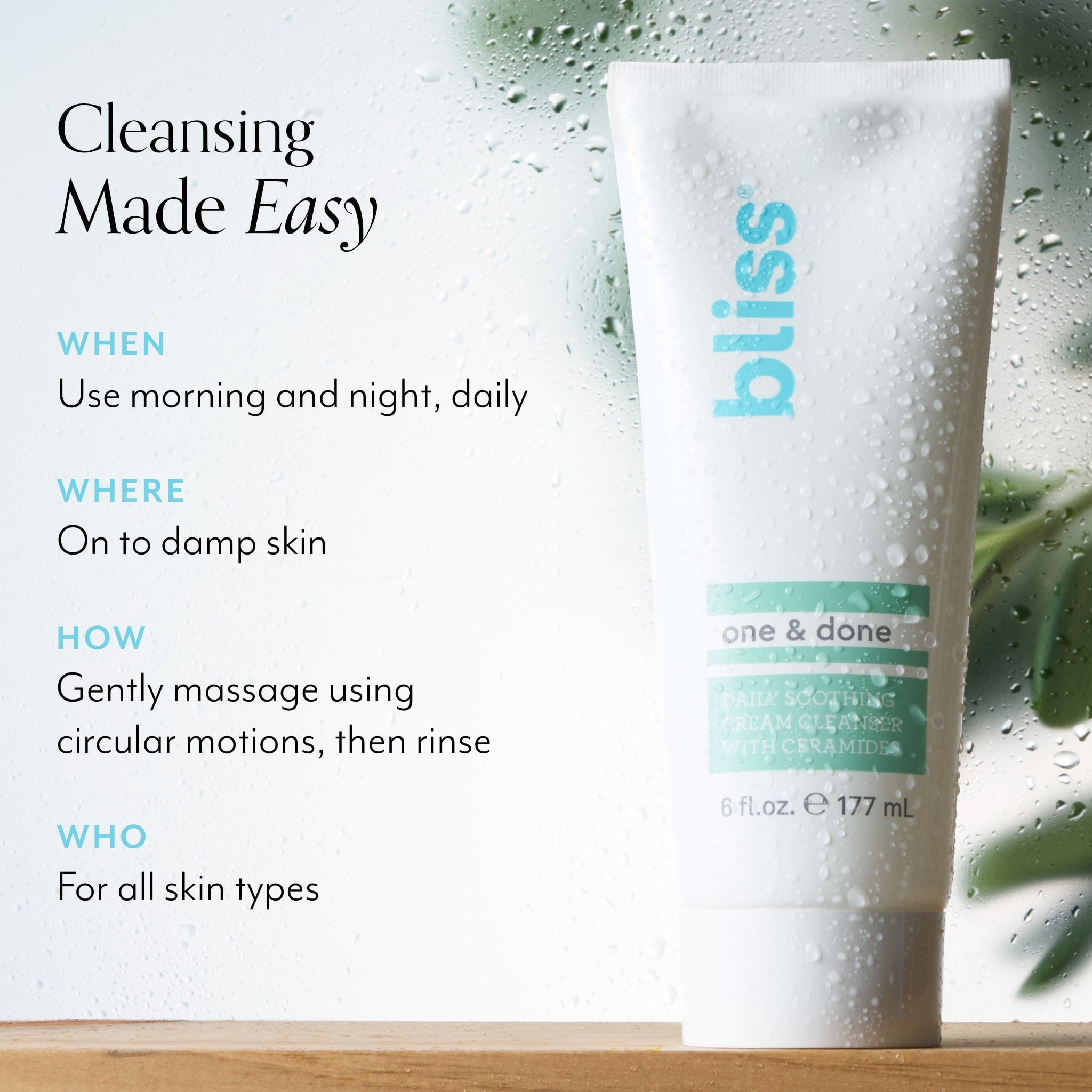 One & Done Facial Cleanser