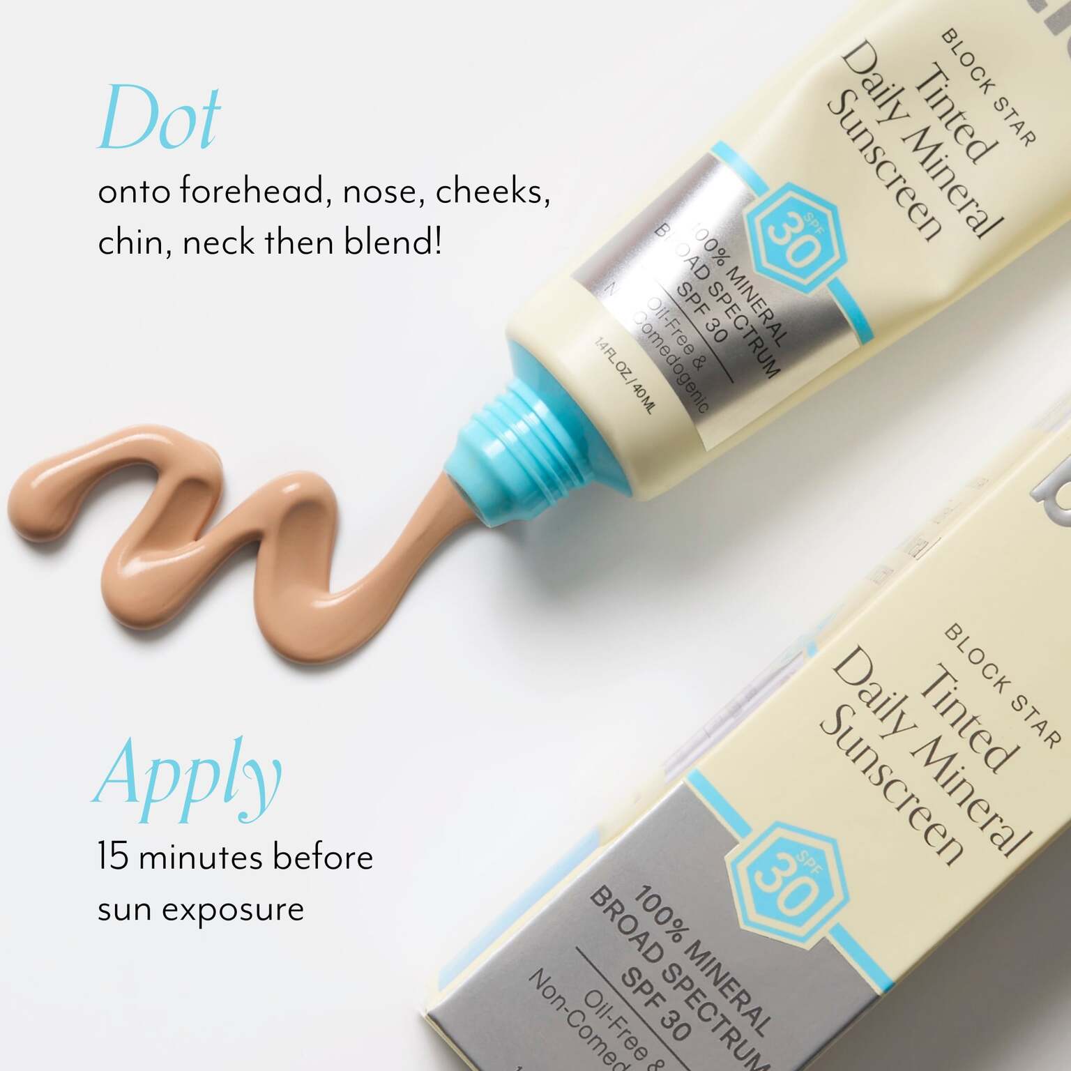 Block Star Tinted Daily Mineral Sunscreen SPF 30