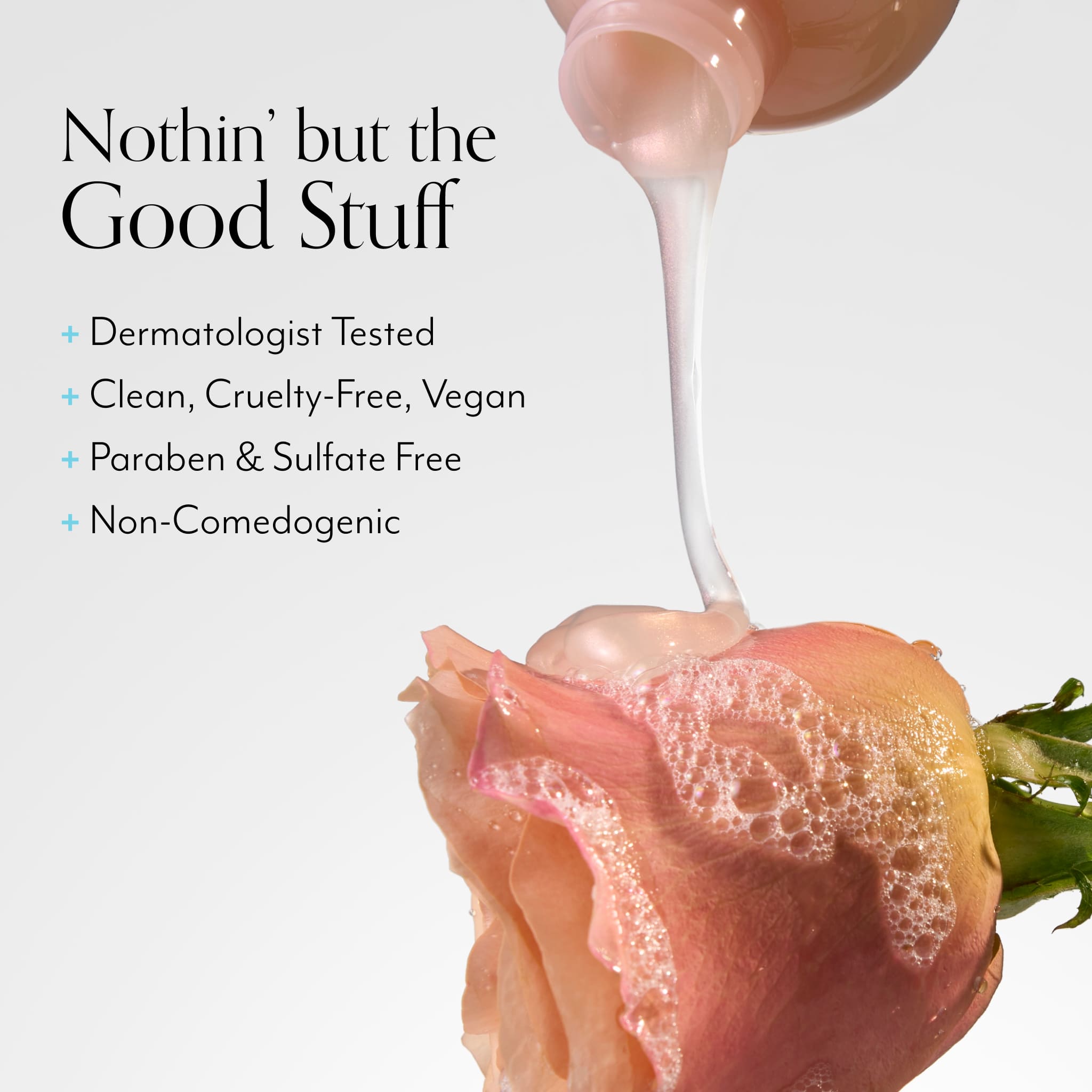 Rose Gold Rescue Gentle Foaming Cleanser for Sensitive Skin