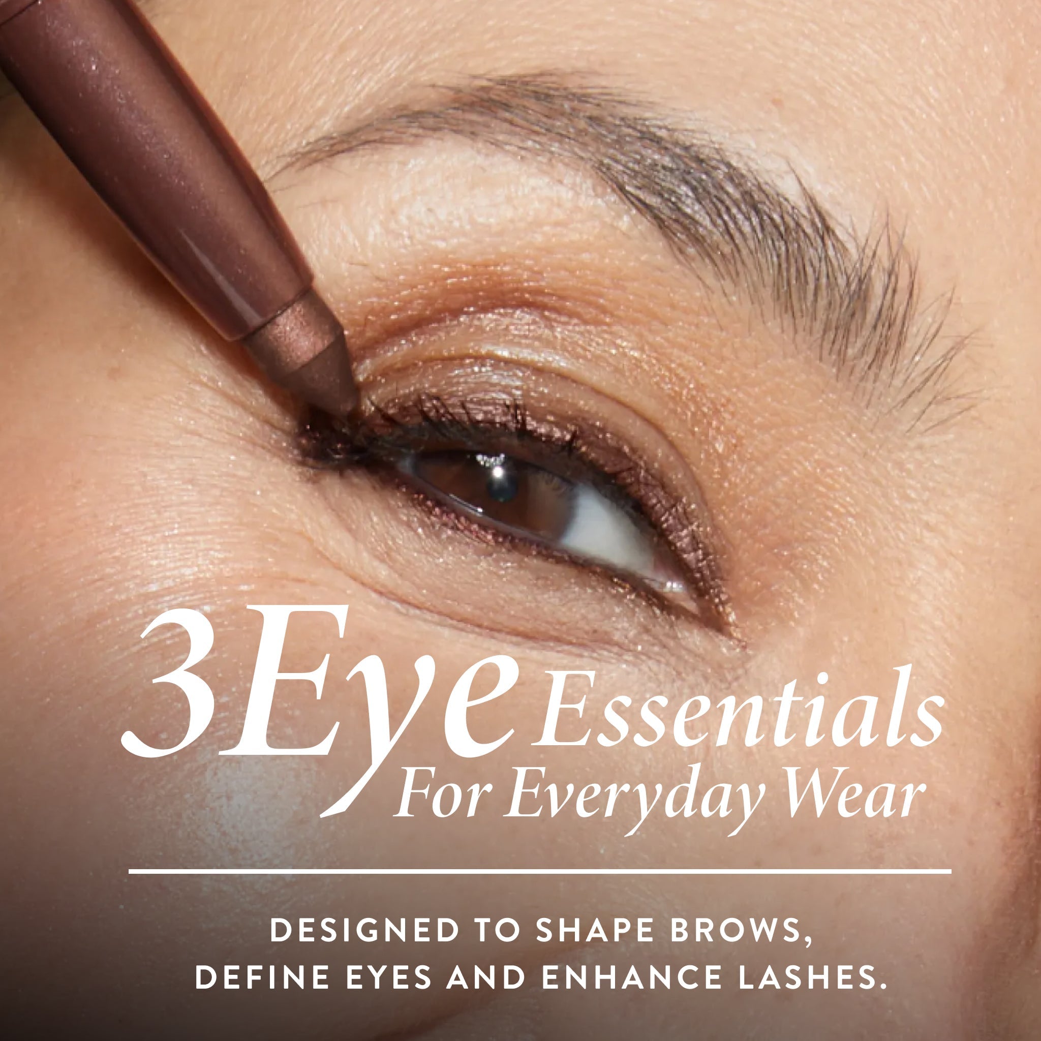 Laura’s 3 E’s: Eyebrows, Eyelash & Eyeliner Kit (3PC)