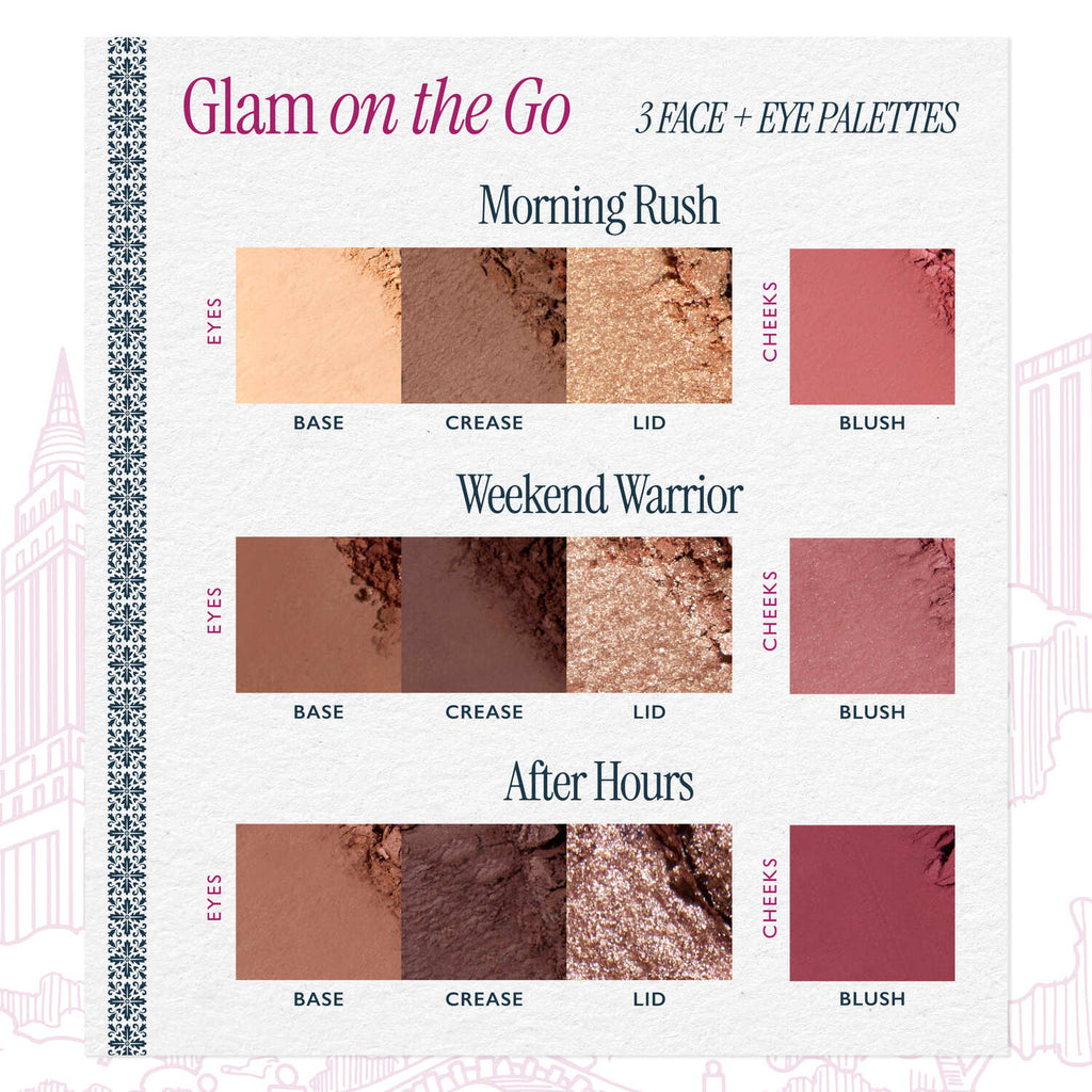 Glam on the Go Face + Eye Palette