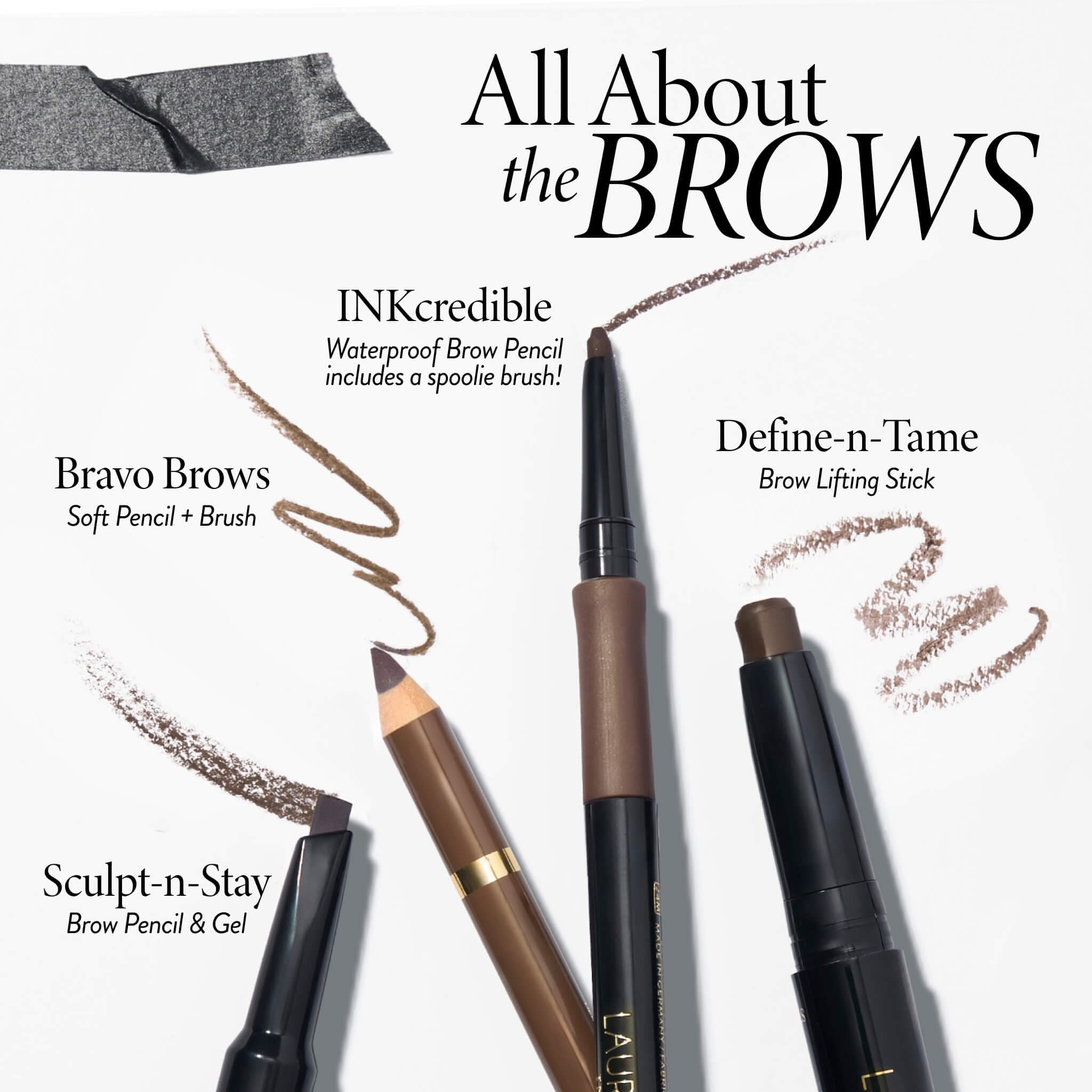 Sculpt-n-Stay Waterproof Brow Pencil & Gel